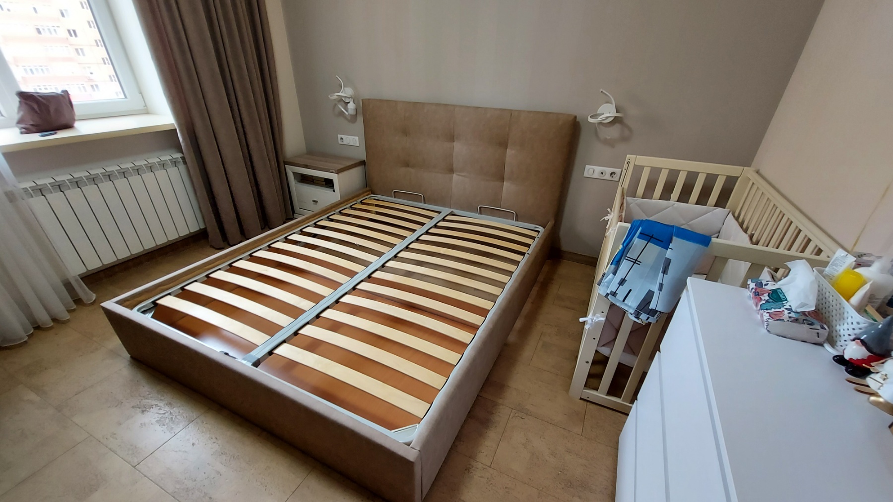 перетяжка кровати на дому в днепре за 1 день